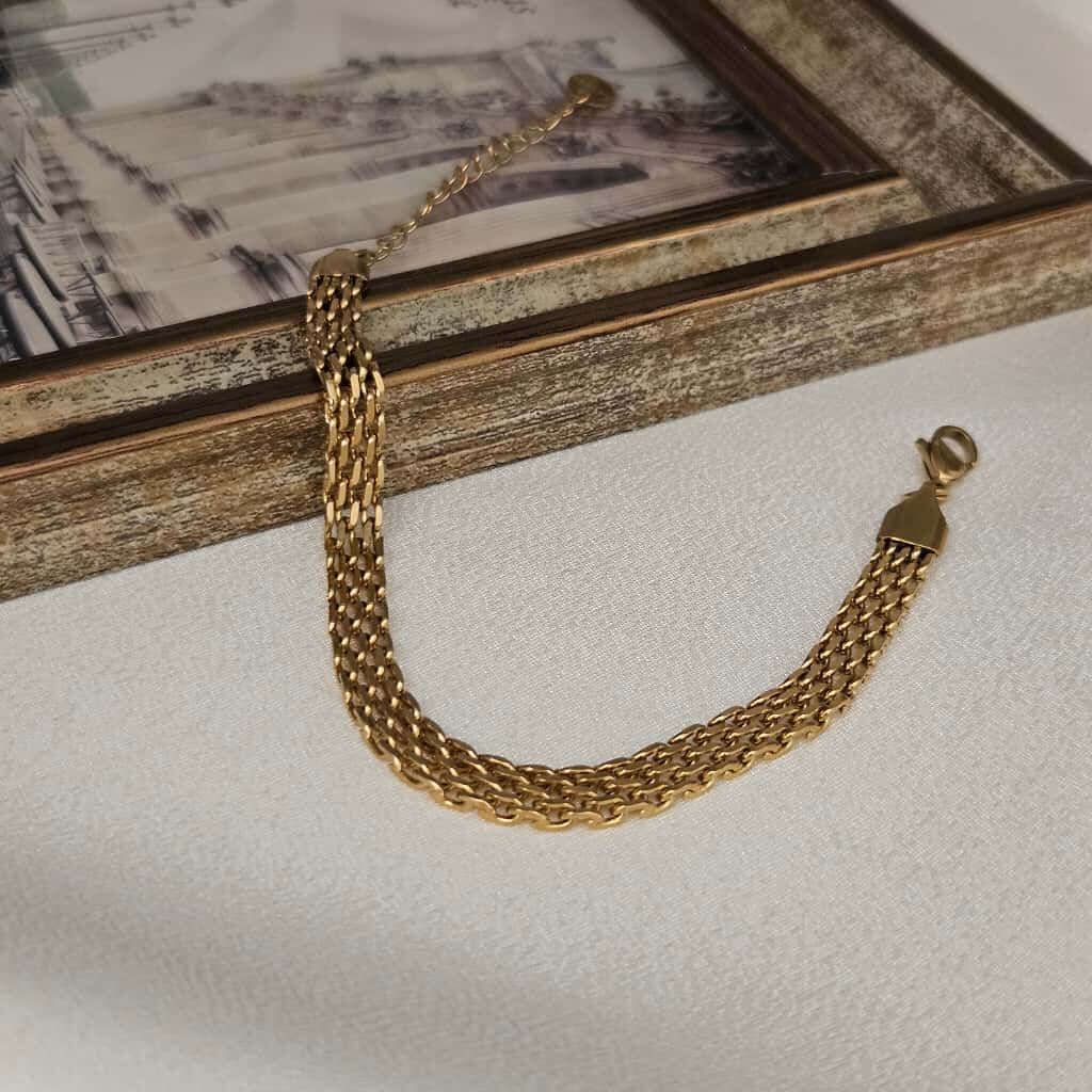 Çelik Bileklik – Çoklu Zincir Tasarım, Paslanmaz, Dayanıklı ve Modern Erkek Kadın Bileklik Modelleri