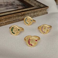 VIP Özel Tasarım Yüzük – Zirkon Taşlı, El İşçiliği, Şık ve Modern Kadın Yüzük Modelleri