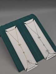 Altın Kaplama Şahmeran – Mavi Taşlı Güneş Motifli Zarif Tasarım