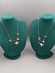 Çelik Zara Kolye – Deniz Yıldızı Figürlü, Gold ve Gümüş Renk Seçenekleri